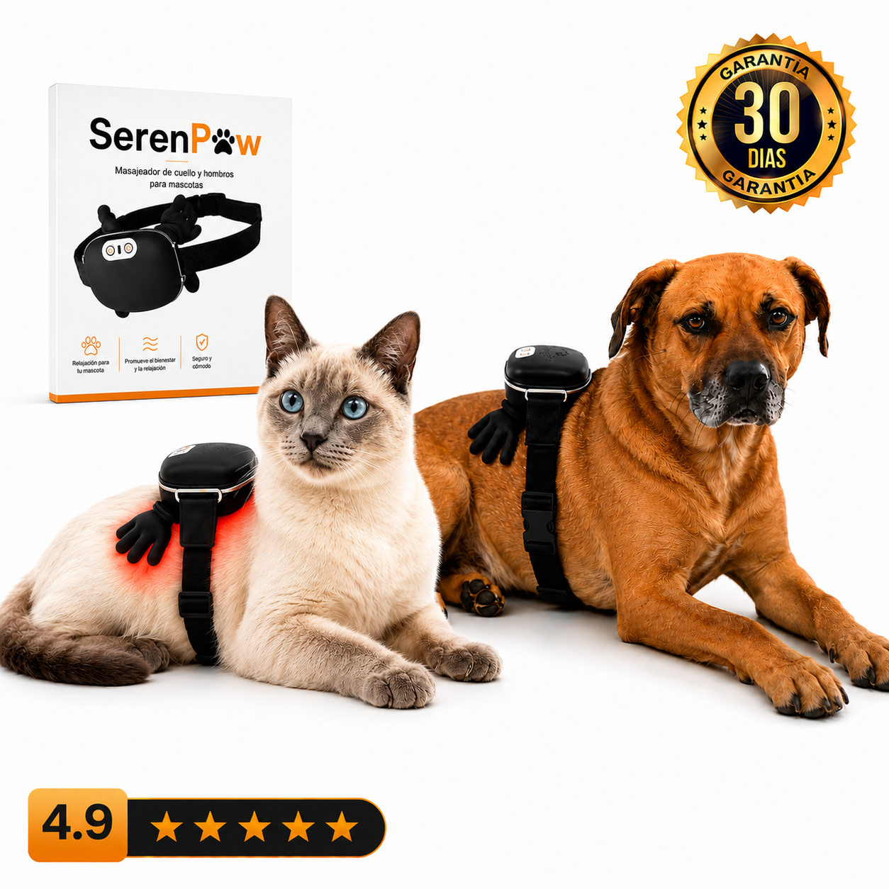 SerenPaw™ Anti-Stress-Massagegerät für Haustiere