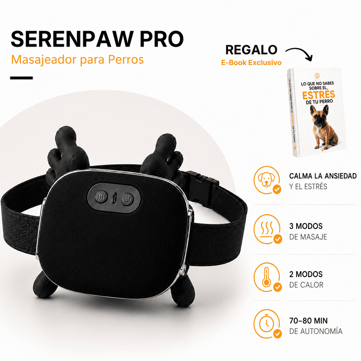 SerenPaw™ Anti-Stress-Massagegerät für Haustiere
