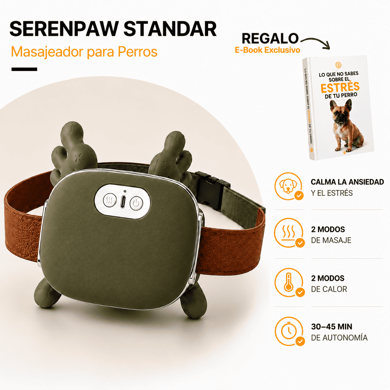 SerenPaw™ Anti-Stress-Massagegerät für Haustiere